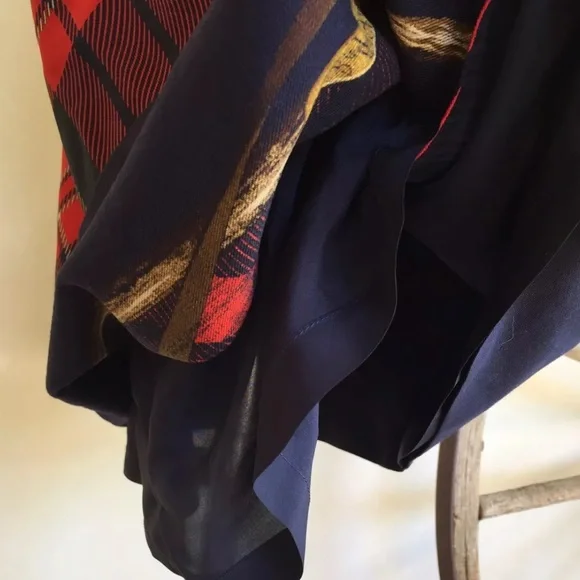 RALPH LAUREN Hunter Elk Deer Tartan Plaid Skirt 10